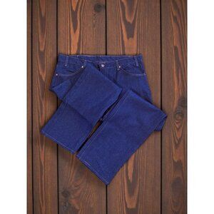 Vintage Levi's Orange Tab Jeans 506 38 x 30 USA 100% Cotton Dark Wash Crispy